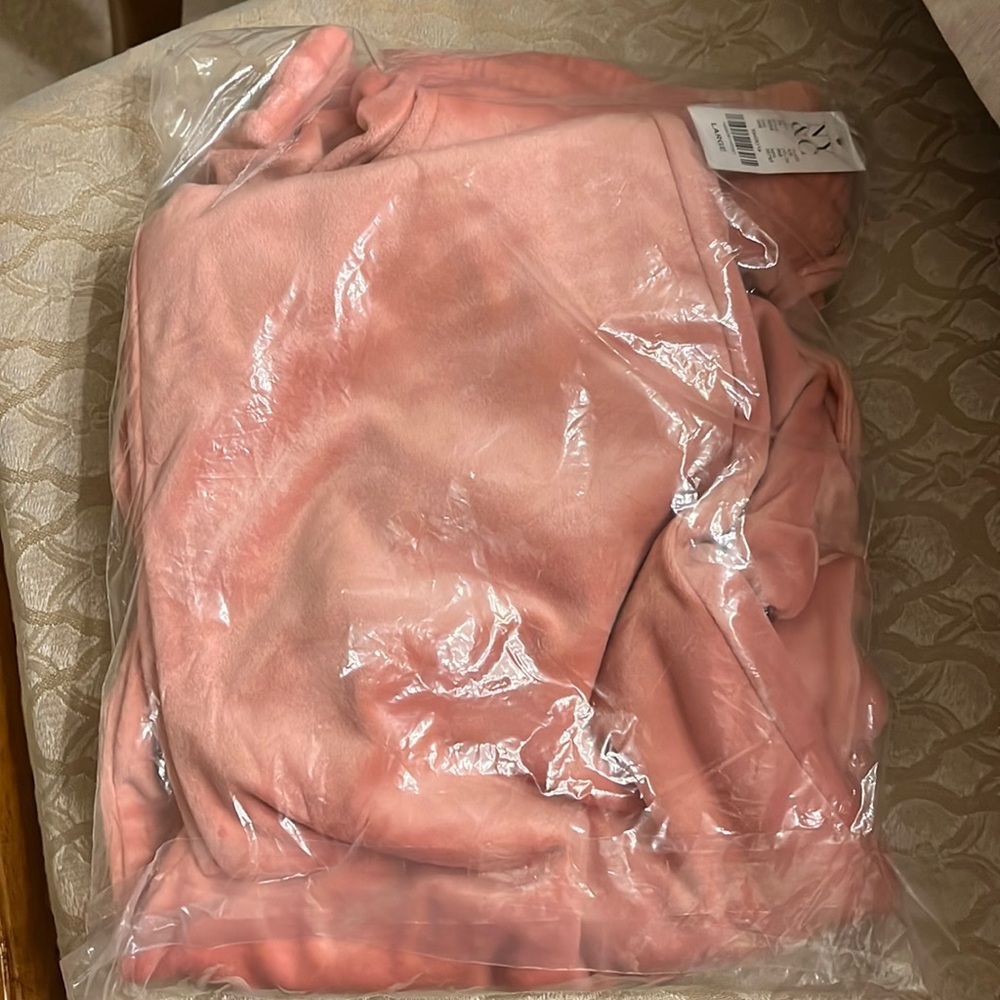 Velour jogger pants